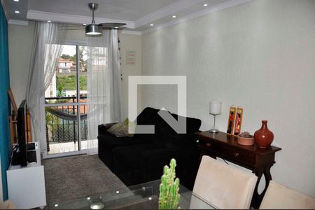 Detalhe - Sala e Sala de Jantar de apartamento para alugar com 2 quartos, 47m² em Vila Cruz das Almas, São Paulo