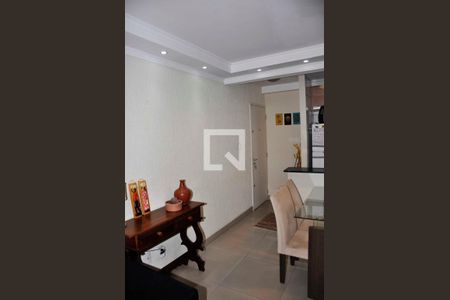 Detalhe - Sala e Sala de Jantar de apartamento para alugar com 2 quartos, 47m² em Vila Cruz das Almas, São Paulo