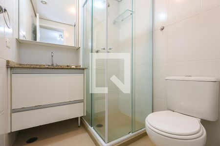 Banheiro de apartamento para alugar com 1 quarto, 26m² em Panamby, São Paulo