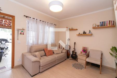 Sala de casa para alugar com 2 quartos, 66m² em Vila Santana, São Paulo