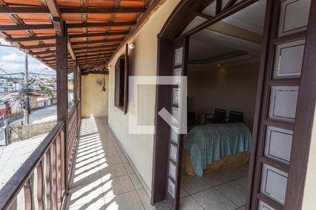 Varanda da Sala 1 de casa à venda com 4 quartos, 233m² em Carvalho de Brito, Belo Horizonte