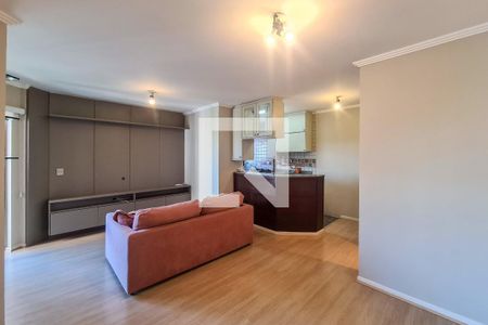 Sala/Cozinha de apartamento para alugar com 1 quarto, 57m² em Pinheiros, São Paulo