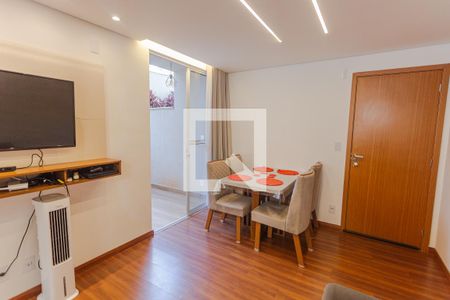 Sala de apartamento à venda com 2 quartos, 62m² em Palmares, Belo Horizonte