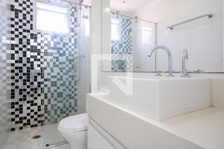 Banheiro da suíte de apartamento para alugar com 3 quartos, 93m² em Santa Paula, São Caetano do Sul