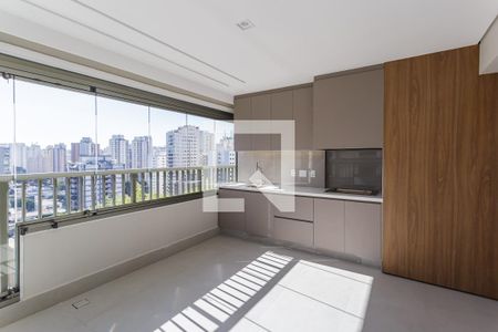 Sala de apartamento para alugar com 3 quartos, 145m² em Indianópolis, São Paulo