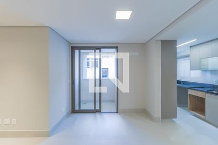 Sala  de apartamento à venda com 3 quartos, 74m² em Cidade Nova, Belo Horizonte