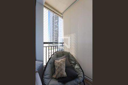 Varanda da Sala de apartamento para alugar com 2 quartos, 50m² em Jardim Caboré, São Paulo