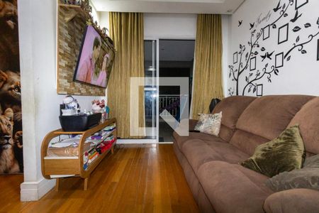 Sala de apartamento para alugar com 2 quartos, 58m² em Parque Boturussu, São Paulo