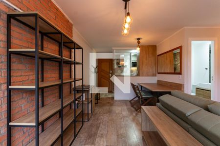 Sala de apartamento para alugar com 2 quartos, 64m² em Vila Romana, São Paulo