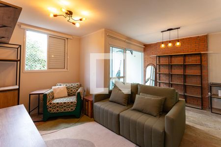 Sala de apartamento para alugar com 2 quartos, 64m² em Vila Romana, São Paulo