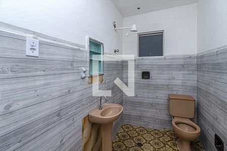 banheiro social_1 de apartamento para alugar com 1 quarto, 34m² em Jardim Climax, São Paulo