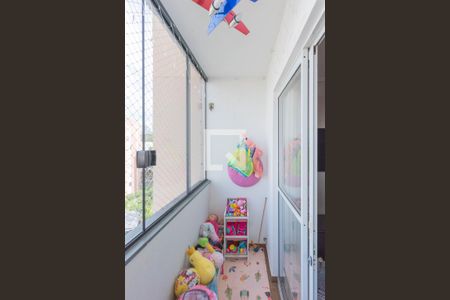 Sacada da Sala de apartamento à venda com 2 quartos, 59m² em Parque das Camelias, Campinas