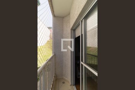 Varanda da Sala de apartamento para alugar com 2 quartos, 40m² em Jardim Imperador (zona Sul), São Paulo
