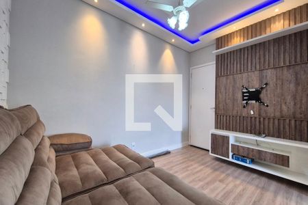 Sala de TV de apartamento à venda com 3 quartos, 80m² em Ponte Preta, Campinas