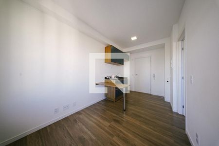 Sala/Cozinha de apartamento para alugar com 1 quarto, 29m² em Vila Guilhermina, São Paulo