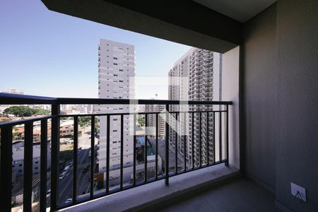 Vista da Sala/Cozinha de apartamento para alugar com 1 quarto, 29m² em Vila Guilhermina, São Paulo