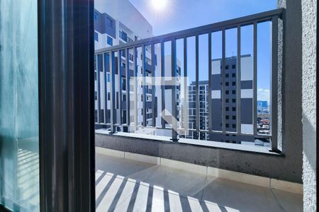Varanda  de kitnet/studio à venda com 1 quarto, 35m² em Santo Cristo, Rio de Janeiro