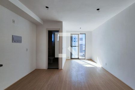 Sala - Quarto de kitnet/studio à venda com 1 quarto, 35m² em Santo Cristo, Rio de Janeiro