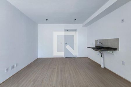 Sala - Quarto de kitnet/studio à venda com 1 quarto, 35m² em Santo Cristo, Rio de Janeiro