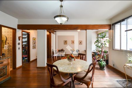 Sala de Jantar de apartamento à venda com 4 quartos, 168m² em Funcionários, Belo Horizonte