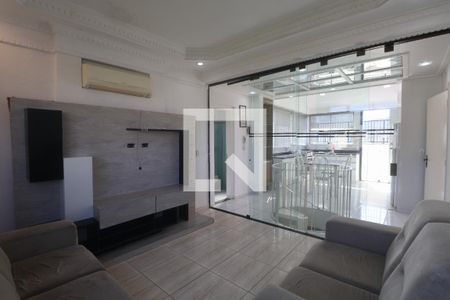 Sala de apartamento para alugar com 2 quartos, 132m² em Jardim Las Palmas, Guarujá