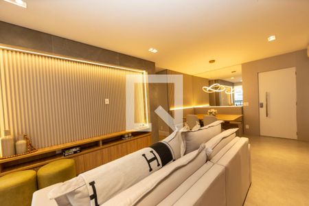 Sala_Cozinha de apartamento para alugar com 3 quartos, 123m² em Alphaville Conde Ii, Barueri