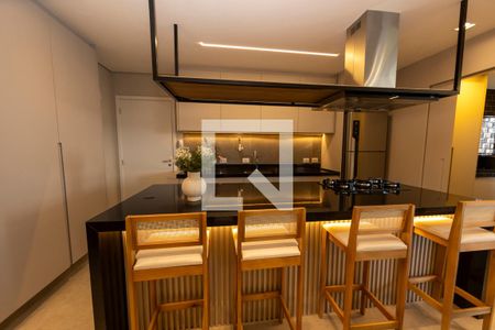 Sala_Cozinha de apartamento para alugar com 3 quartos, 123m² em Alphaville Conde Ii, Barueri