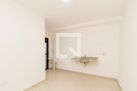 Sala Cozinha e Área de Serviço de apartamento à venda com 2 quartos, 41m² em Vila Gustavo, São Paulo