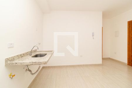 Sala Cozinha e Área de Serviço de apartamento à venda com 2 quartos, 41m² em Vila Gustavo, São Paulo