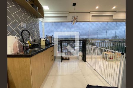 Varanda da Sala de apartamento à venda com 2 quartos, 66m² em Caxingui, São Paulo