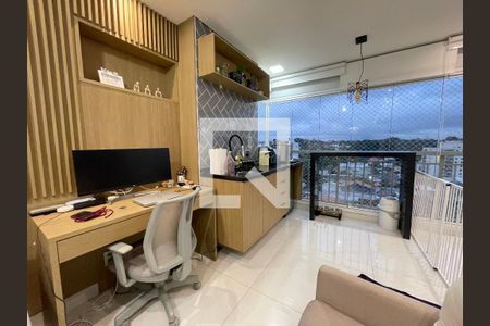 Varanda da Sala de apartamento à venda com 2 quartos, 66m² em Caxingui, São Paulo