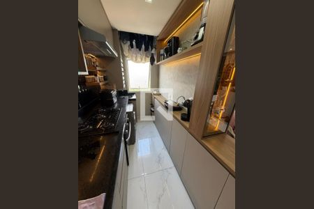 Cozinha de apartamento à venda com 2 quartos, 46m² em Jardim Boa Vista (Zona Oeste), Osasco