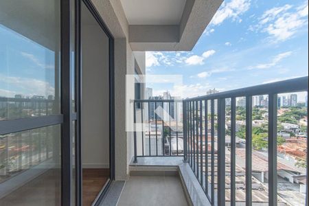 Varanda de kitnet/studio à venda com 1 quarto, 30m² em Vila Cordeiro, São Paulo
