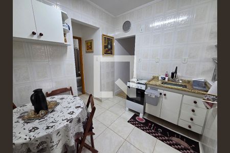 Cozinha de apartamento para alugar com 2 quartos, 65m² em Aviação, Praia Grande
