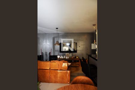 Detalhe - Sala e Sala de Jantar com Varanda de apartamento para alugar com 3 quartos, 65m² em Freguesia do Ó, São Paulo