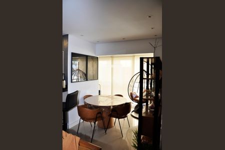 Detalhe - Sala e Sala de Jantar com Varanda de apartamento para alugar com 3 quartos, 65m² em Freguesia do Ó, São Paulo