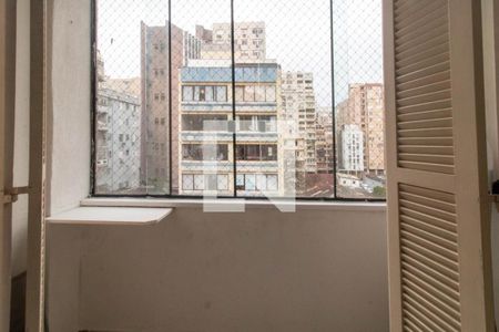 Varanda do Quarto de apartamento para alugar com 1 quarto, 53m² em Centro Histórico, Porto Alegre