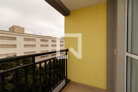 Varanda da Sala de apartamento para alugar com 2 quartos, 40m² em Vila Gustavo, São Paulo