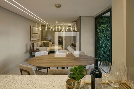Sala  de apartamento à venda com 3 quartos, 83m² em Cidade Nova, Belo Horizonte