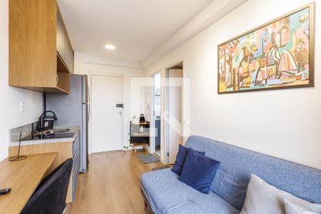 Sala de apartamento para alugar com 1 quarto, 27m² em Moema, São Paulo