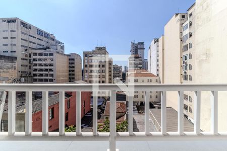 Varanda de kitnet/studio à venda com 1 quarto, 21m² em Campos Elíseos, São Paulo