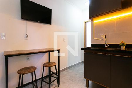 Sala e Cozinha de apartamento para alugar com 1 quarto, 37m² em Vila Carrão, São Paulo