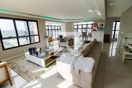 Sala de apartamento para alugar com 3 quartos, 317m² em Jardim Fonte do Morumbi, São Paulo