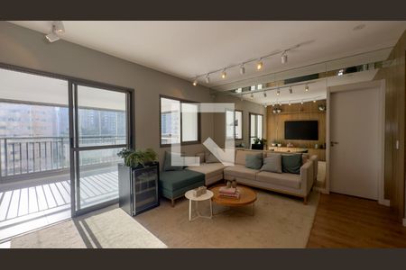 Sala de apartamento à venda com 2 quartos, 94m² em Santo Amaro, São Paulo