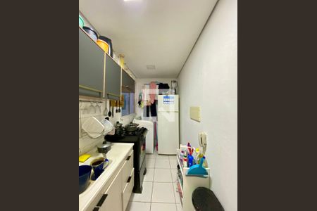 Cozinha de apartamento para alugar com 2 quartos, 43m² em Vila Santos, São Paulo
