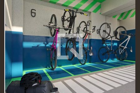 bicicletário de apartamento à venda com 1 quarto, 25m² em Nova Suíça, Belo Horizonte
