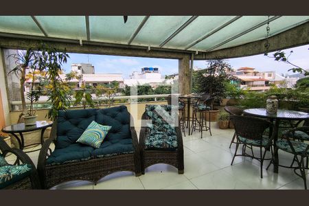 Varanda de apartamento à venda com 3 quartos, 160m² em Recreio dos Bandeirantes, Rio de Janeiro
