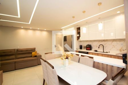 Sala de apartamento para alugar com 3 quartos, 90m² em Vila Augusta, Guarulhos