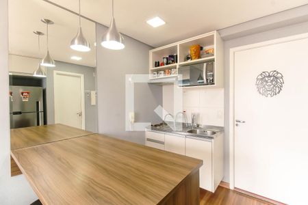 Sala/Cozinha de apartamento à venda com 1 quarto, 31m² em Belenzinho, São Paulo