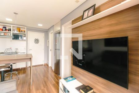 Sala/Cozinha de apartamento à venda com 1 quarto, 31m² em Belenzinho, São Paulo
